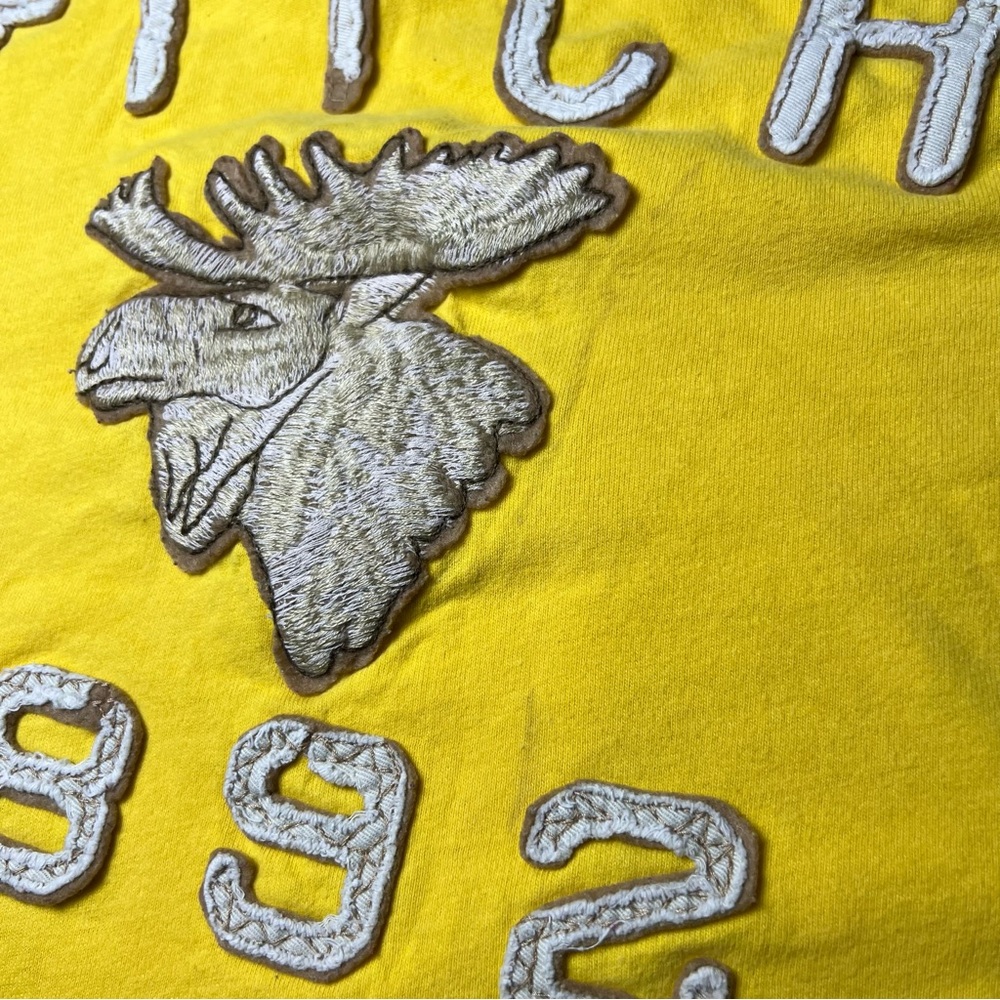 Abercrombie & Fitch Yellow Graphic Tee - Picture 3 of 9